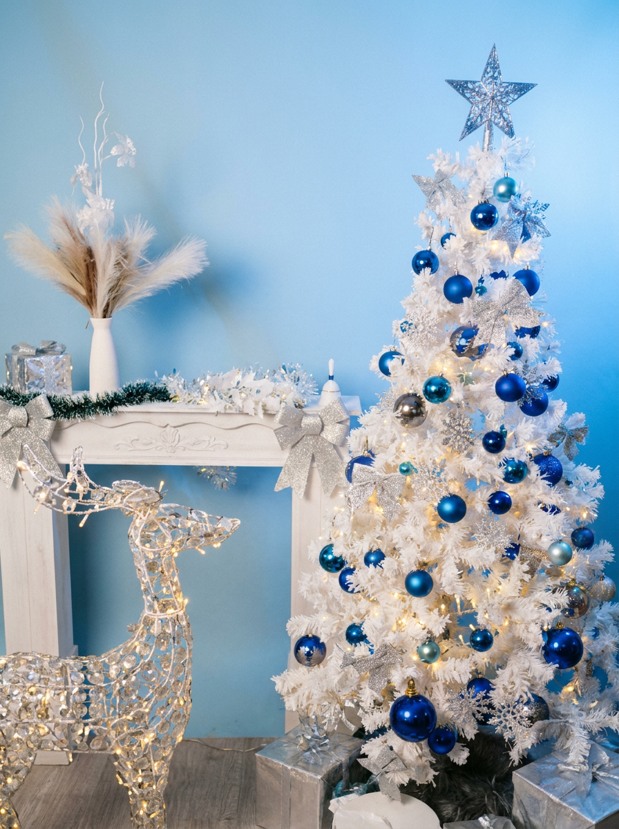 Natale Blu e Argento